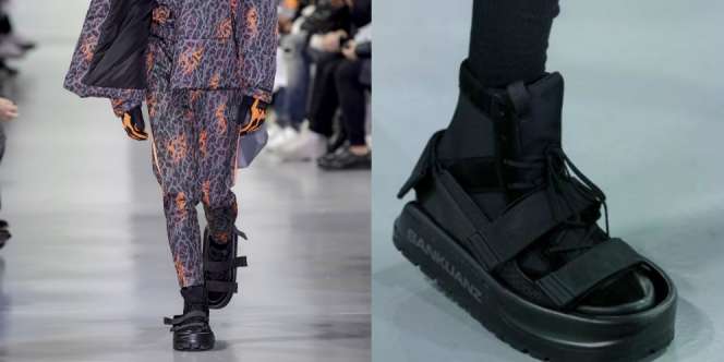 Tren Baru nan Unik, Ada Sepatu dalam Sandal