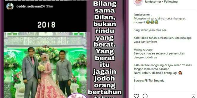 10 Tahun Menjaga Jodoh Orang Lain, Kisah Pria Ini Viral