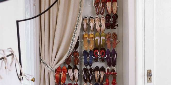 4 Inspirasi Penyimpanan Sepatu Praktis untuk di Rumah