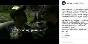 Viral, Pasangan Muda Mudi Debat dengan Polisi Saat Diperiksa