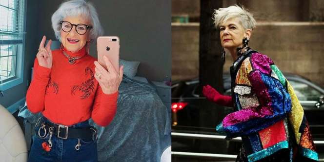 Nenek-nenek yang Punya Style Super Nyentrik!