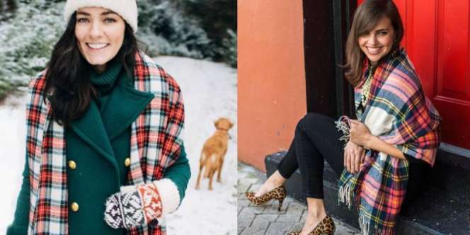 Tampil Stylish di Musim Hujan dengan Blanket Scraf