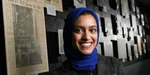 Tahera Rahman, Reporter Berhijab Pertama di TV AS