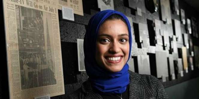 Tahera Rahman, Reporter Berhijab Pertama di TV AS