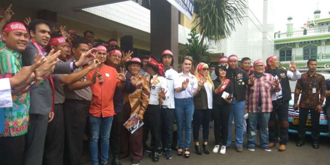 Deklarasi Anti-Narkoba, Sederet Artis Datangi Polres Jaksel