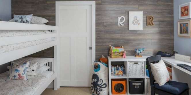 Desain Seru Kamar Tidur untuk Dua Anak
