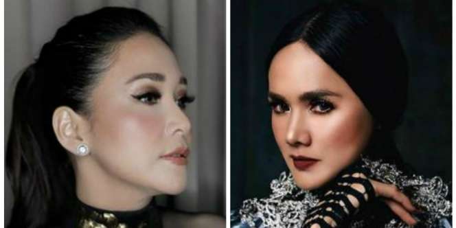 Maia Estianty Unggah Foto Lawas, Mulan Jameela Tak Mau Kalah