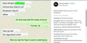 Kesal Sketsa Patung Ditawar Rp25 Ribu, Ngakak Lihat Hasilnya