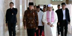 Jokowi: Masjid Istiqlal 'Ngangeni'