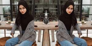 Firra Assagaf: Inspirasi Oversized Blazer untuk Acara Santai