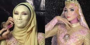Awalnya Meragukan, Hasil Make Up Wanita Ini Bikin Pangling