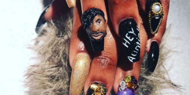 Tren Nail Arts Bertema Black Panther, Tertarik Mencoba?