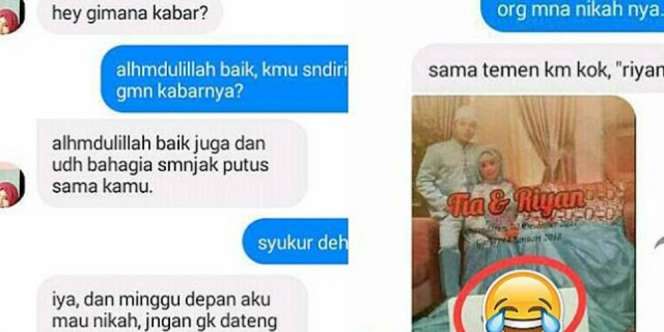 Makjleb! Si Pria Disindir Mantan Lewat Undangan Nikah