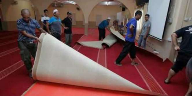 Usai Dimasuki Babi Hutan, Begini Kondisi Masjid Sungai Pelong