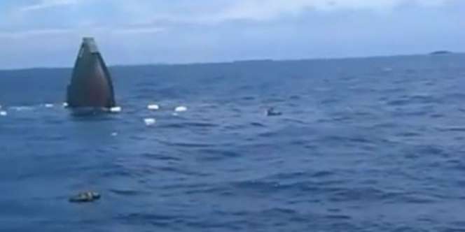 Detik-detik Kapal Tenggelam di Kepulauan Seribu Terekam Kamera