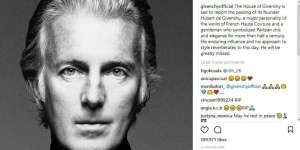 Selamat Jalan Givency, Desainer Favorit Seleb Dunia