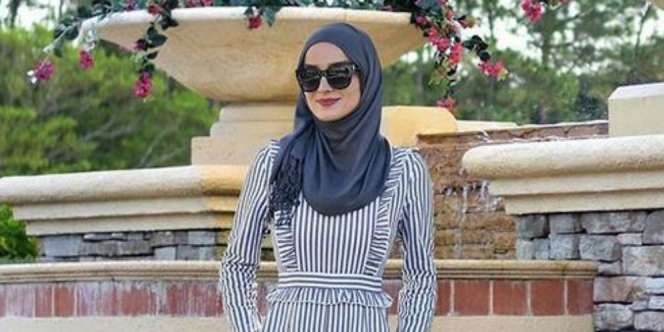 OOTD Striped Kece Nggak Pakai 'Sakit Mata'