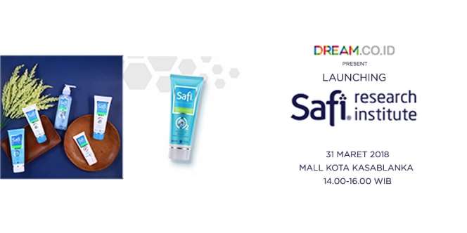 Jadilah Saksi Launching Safi Halal Skincare, Ada Hadiah Jutaan