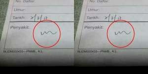 Tulisan Jelek Dokter, Netizen Coba Tebak Diagnosis Penyakit