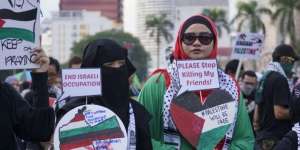 Demo Kedubes AS, Ulama Palestina: Terima Kasih Indonesia