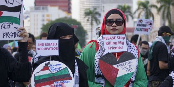 Demo Kedubes AS, Ulama Palestina: Terima Kasih Indonesia