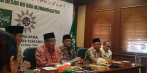 Sowan ke PBNU, Ketum Muhammadiyah: Silaturahmi Kakak ke Adik