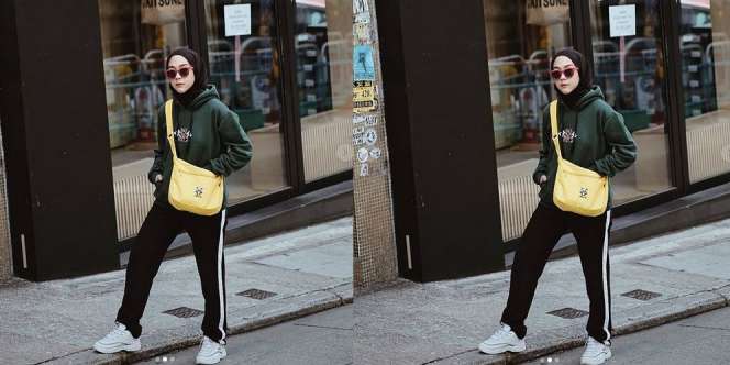 3 Inspirasi Mix n Match Ugly Sneakers Buat Hijabers