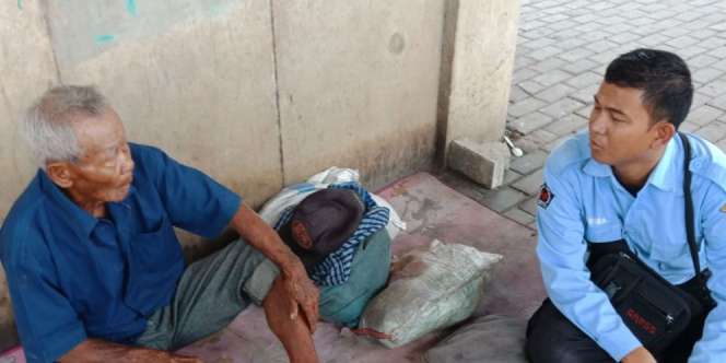 Mengaku Veteran Perang, Pria Lansia 101 Tahun Terlantar
