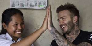Instagram David Beckham `Dibajak` Siswi Semarang