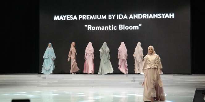 Romantic Bloom Busana Syar'i yang Lembut Karya Ida Andriansyah