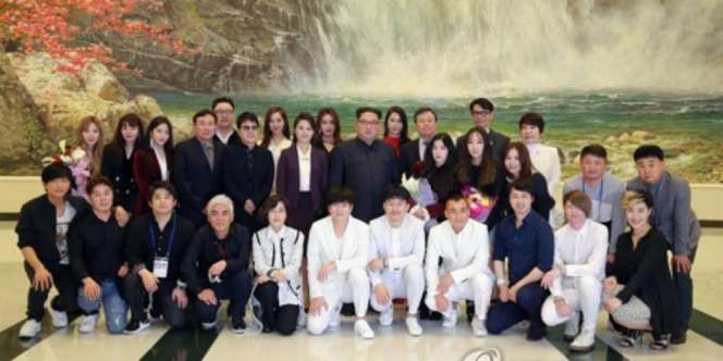 Kim Jong Un `Terharu` Dihibur Artis K-Pop