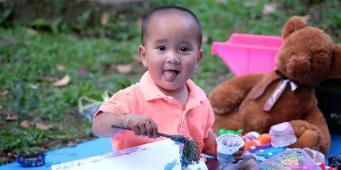 Lihat Putra Hanung dan Zaskia Belajar Mengaji, Gemas!