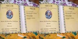 Kartu Ultah Wanita Cantik Ini Bikin Merinding, Lihat Bentuknya