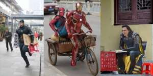 Kocaknya Kehidupan Sehari-hari Pahlawan Super Marvel di China