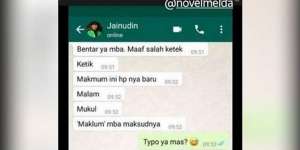 Kesal Typo Terus, Chat Sopir Ojol Bikin Ngakak Guling-guling!
