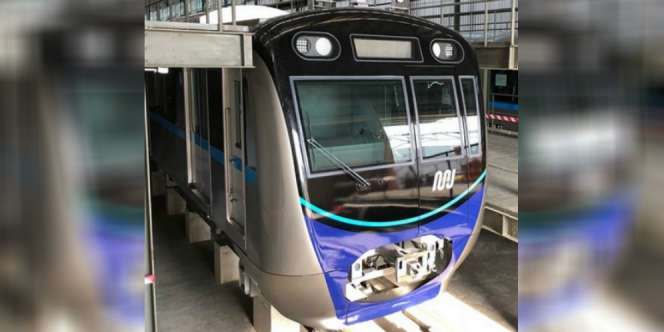 Kece! Penampakan Fasilitas Canggih Gerbong MRT Jakarta