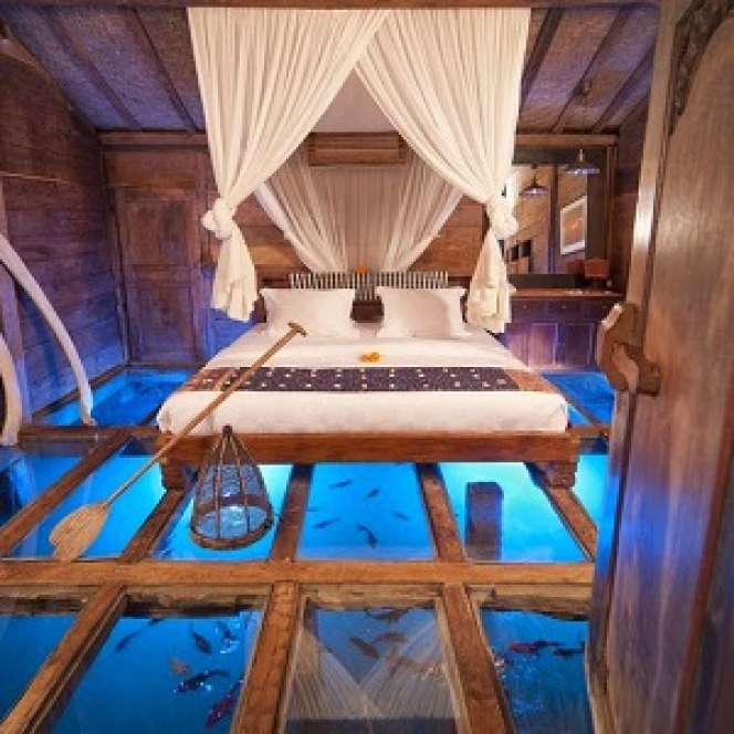 Tidur di Hotel Atas Air Ubud Bali, Berani Coba?