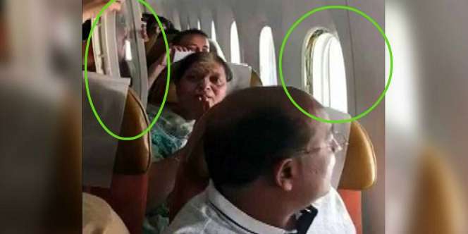 Turbulensi Parah, Panel Kaca Pesawat Copot Saat Terbang