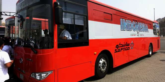 Sudah Siap! Jemaah Haji di Saudi Pakai Bus Paling Gres