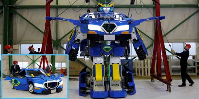 Ini Robot Transfomers di Dunia Nyata
