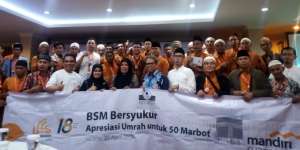 Alhamdulillah, 50 Marbot Umroh Gratis ke Tanah Suci