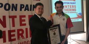 Tukang Cat dan Mandor Nippon Paint Cetak Rekor MURI, Apa Itu?
