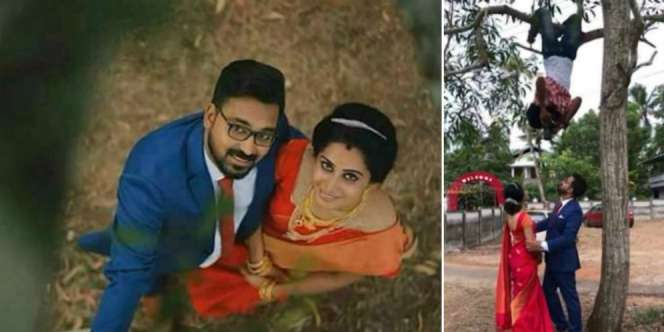 Bergelantungan di Pohon, Lihat Hasil Jepretan Fotografer Ini