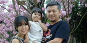 Aksi Menggemaskan Gempi Saat Ulang Tahun Gading Marten