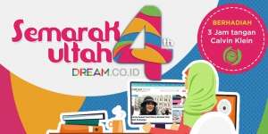 Raih Jam Tangan Menarik di 'Semarak Ultah 4th Dream'