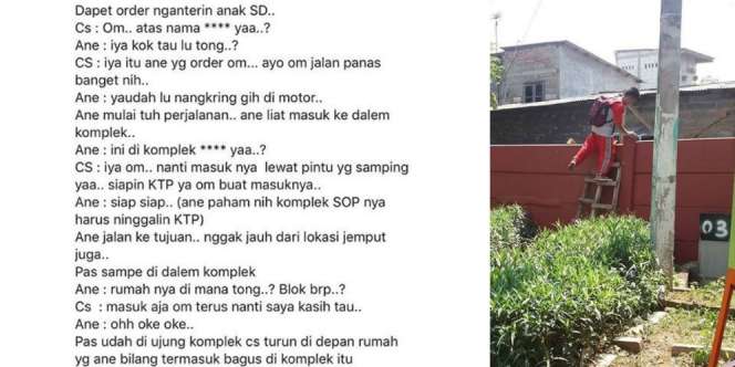 Driver Ojol Antar Bocah ke Rumah Mewah, Endingnya Bikin Ngakak