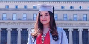 Wisuda S2 di Amerika, Tasya Kamila Makin Memesona