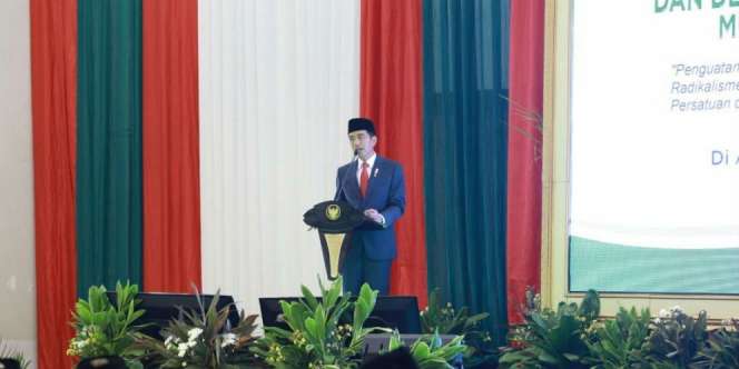 Jokowi Ajak Mubalig Perangi Terorisme