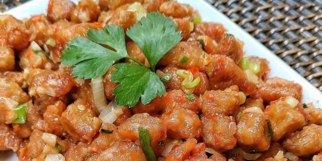 Tumis Tempe Goreng Tepung, Penggugah Menu Sahur Si Kecil 