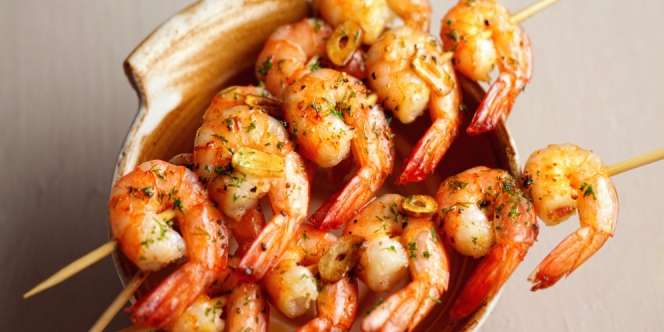 Udang Goreng Bawang Putih, Menu Sahur Cepat tapi Lezat 